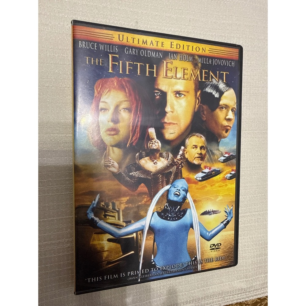 The Fifth Element Ultimate Edition DVD 2-Disc Set Bruce Willis‎ Sci-Fi Superbit